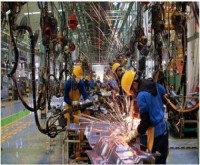 Welding production line